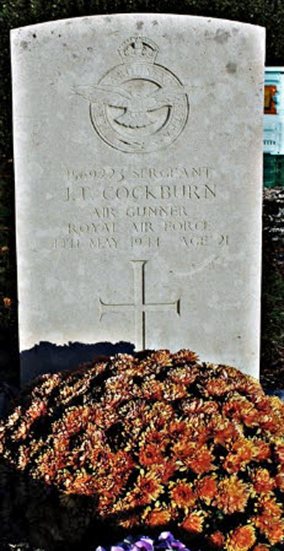 Sgt John Thomas Cockburn<br/><br /><br />died May 4th, 1944